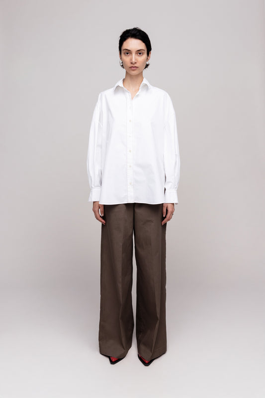 Poppy blouse white