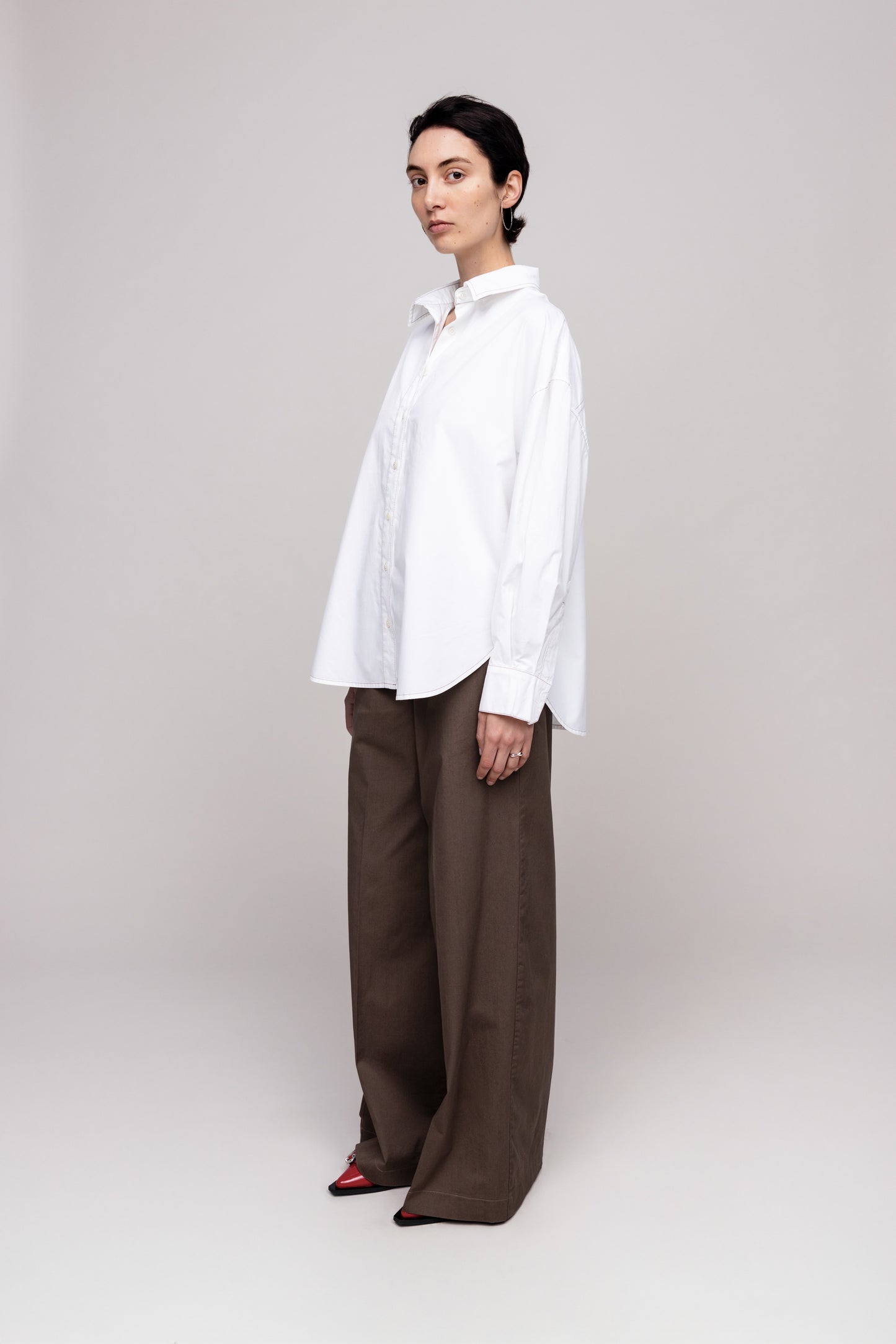 Poppy blouse white